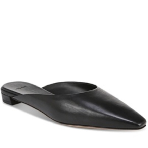 Vince Shoes - Vince; Women's Shoes Mules, Medium, Closed Toe Black, 6